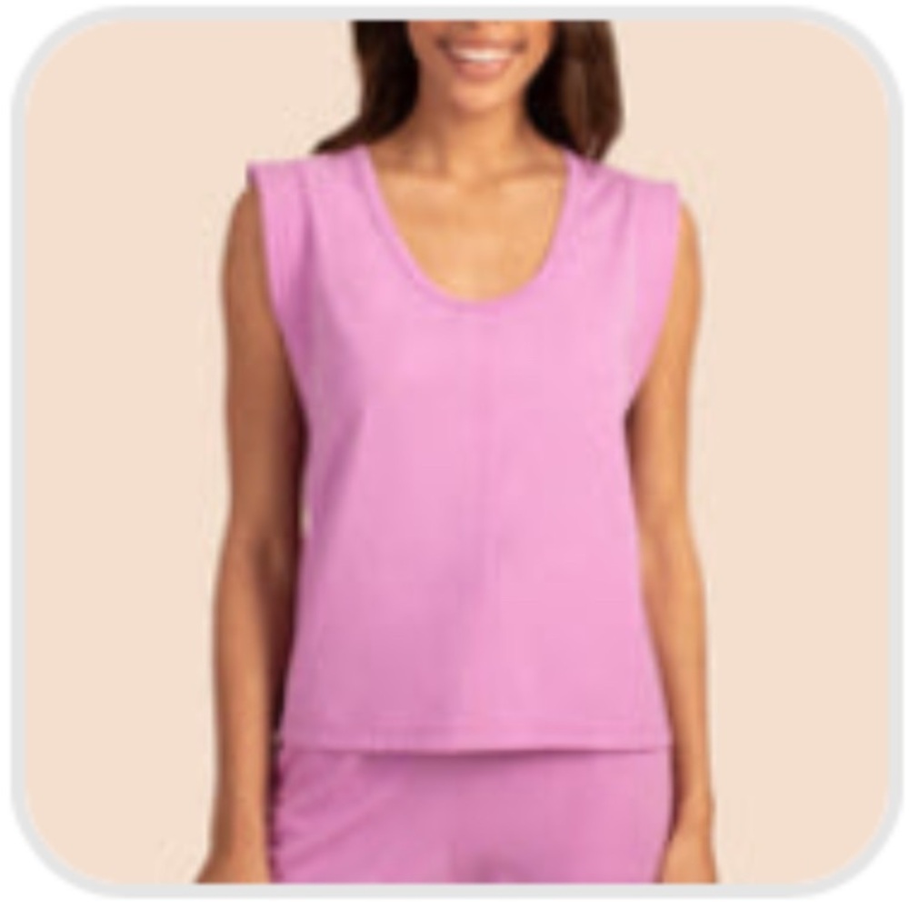 NWT💜💜Trina Turk 💜Los Angeles💜Chirpy Sleeveless Top💜💜